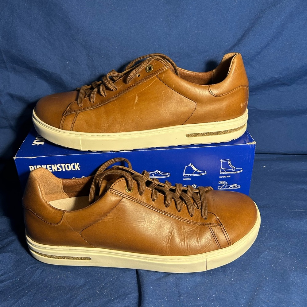 Birkenstock- Bend low, Cognac, 10 men sw